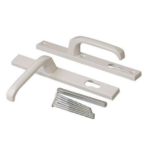 Нажимной гарнитур WDP 25/92 с возвратной ручкой, белый (RAL 9016)