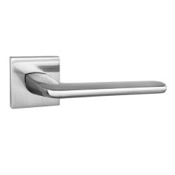 Ручка дверная PUERTO AL 555-03 MBN slim (матовый черный никель)