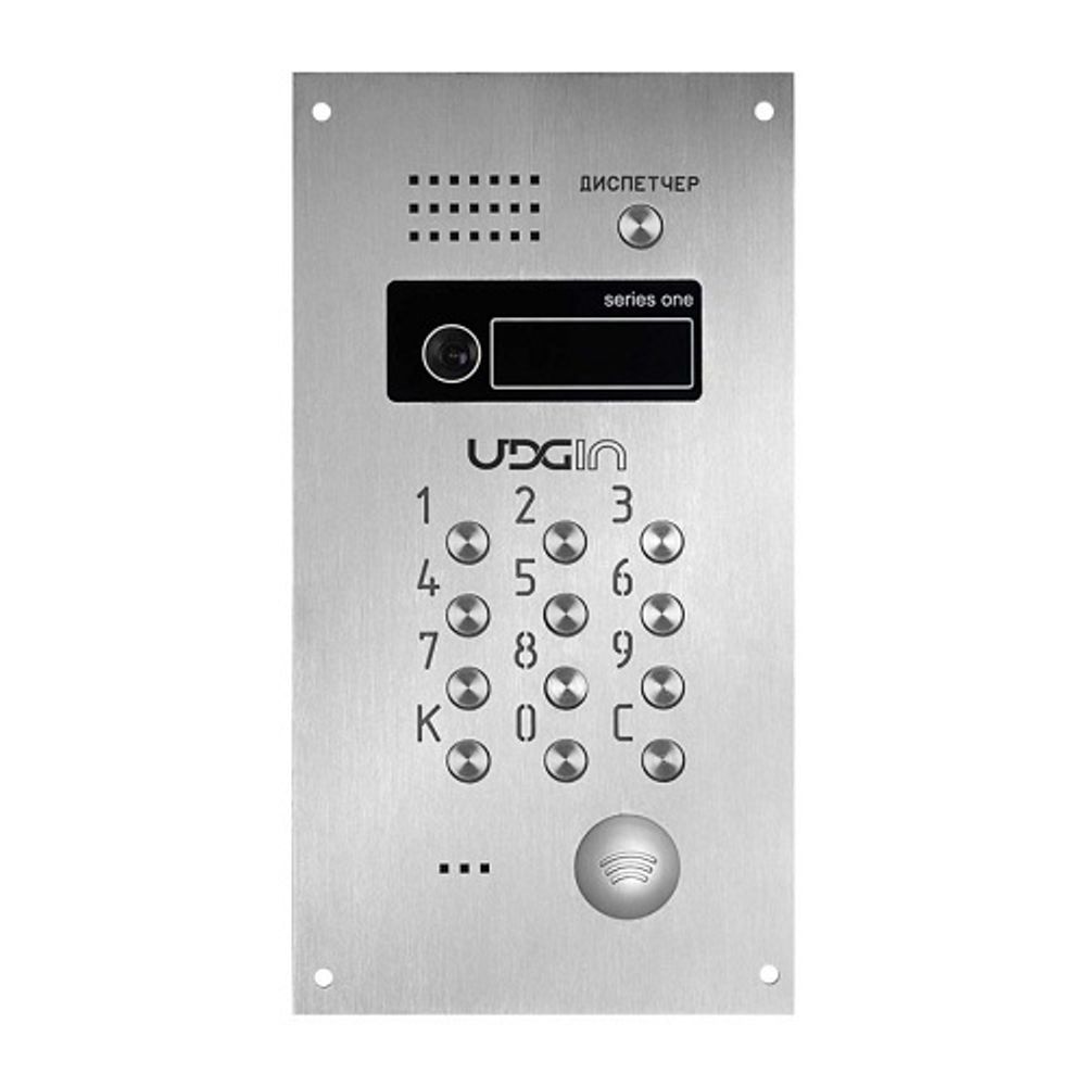 Вызывная видеопанель UDGin UDG/SO-MF-V встроенная телекамера, угол 86