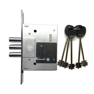 Замок врезной сувальдный KALE KILIT 257/L (ключ 85мм) 5кл.