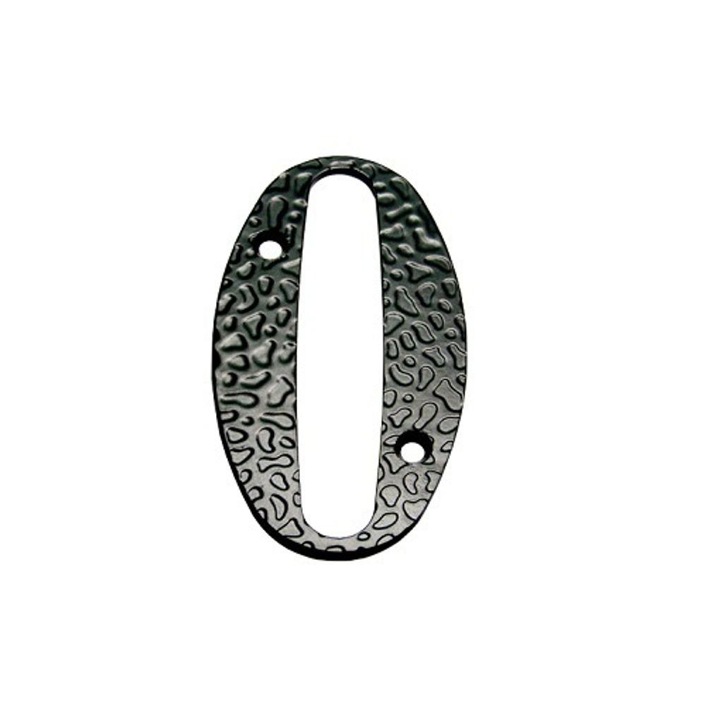 Цифра дверная НОЭЗ 0-110-S черный