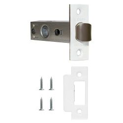 Защелка врезная FUARO F12-45-25 WH белый /42593/