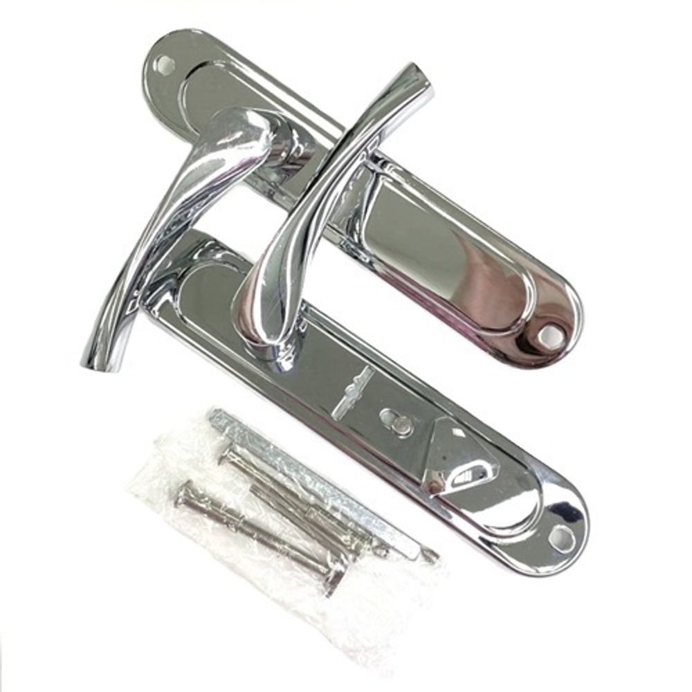 Ручки на планке VETTORE 42.323 AL L CP хром левая