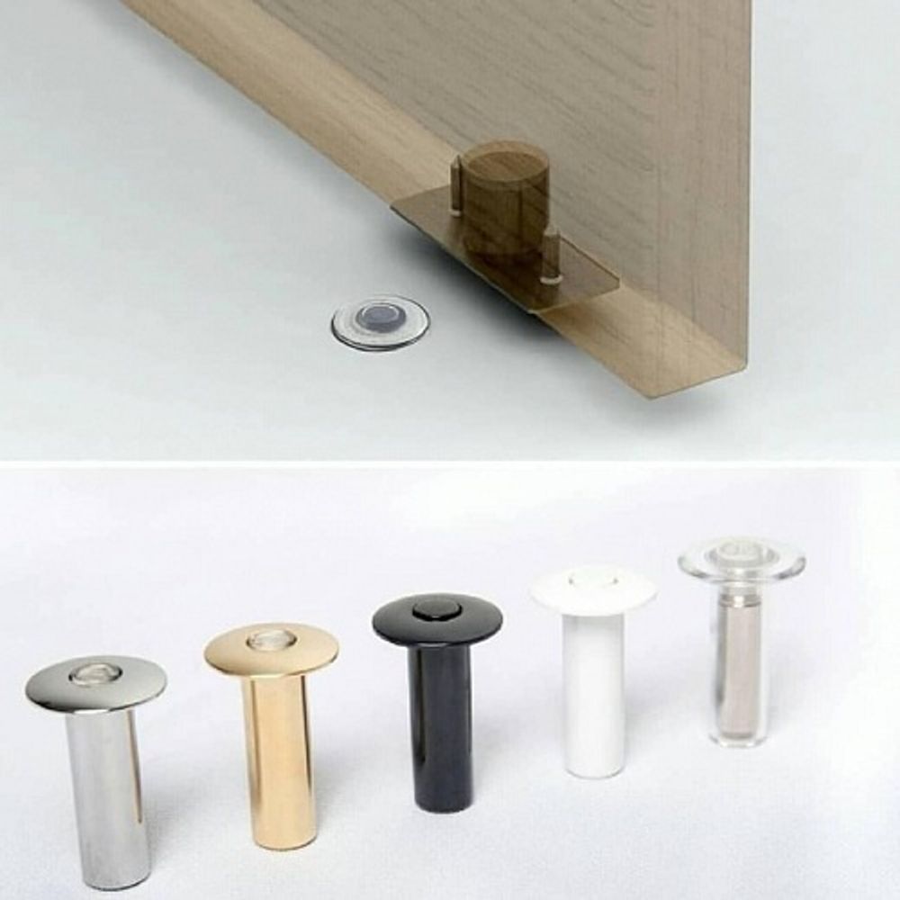 Упор магнитный автомат. скрытый FANTOM PREMIUM HGT006 матовый хром