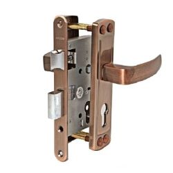 Замок врезной APECS 1601 AC медь