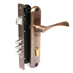 Замок врезной APECS 2223/60 AC медь