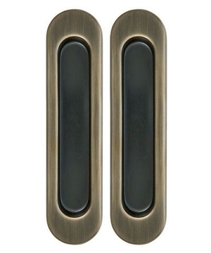 Ручка для раздвижных дверей ARMADILLO SH010 AB-7 бронза /19989/