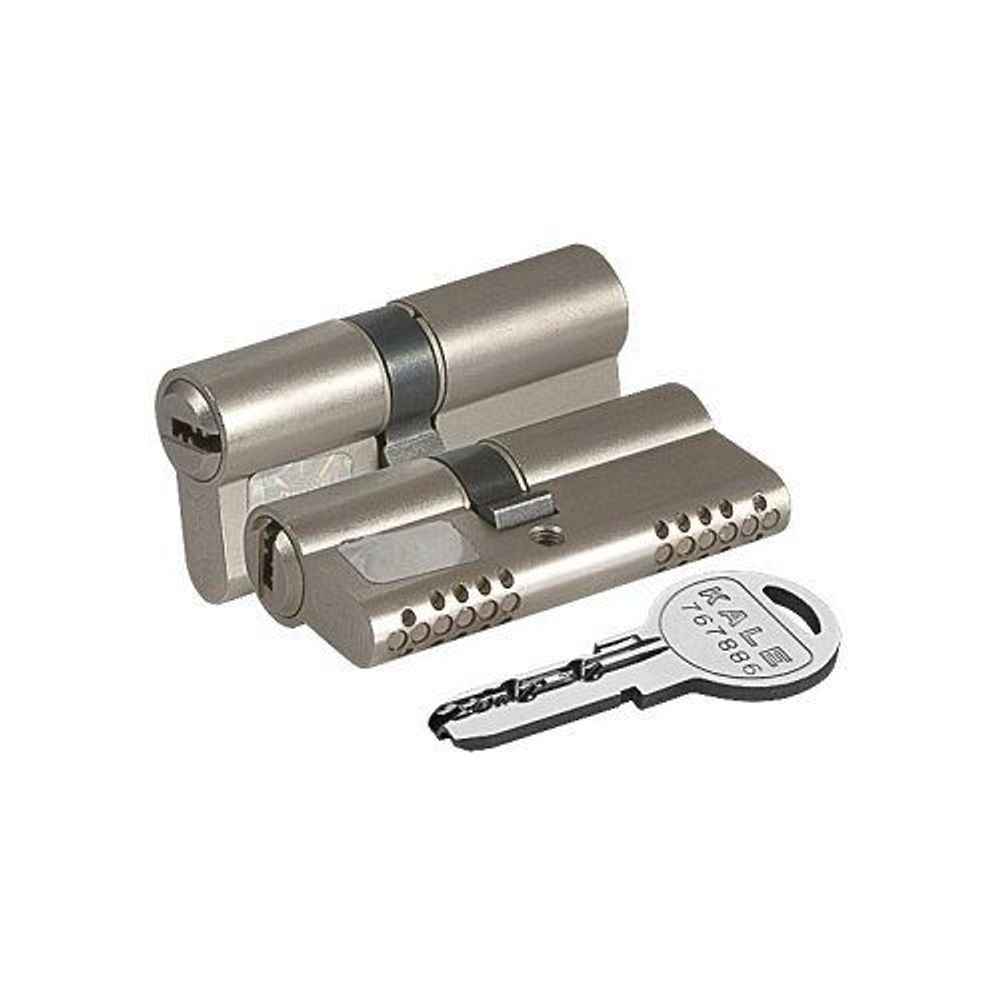 Цилиндровый механизм KALE KILIT 164 OBS SNE/80 (30+10+40) никель