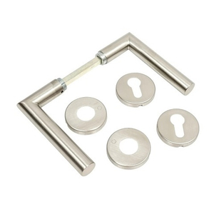 Нажимной гарнитур НОРРЕ E1400Z/42KV/42KVS (Amsterdam) PZ F69 (нержавеющая сталь матовая)