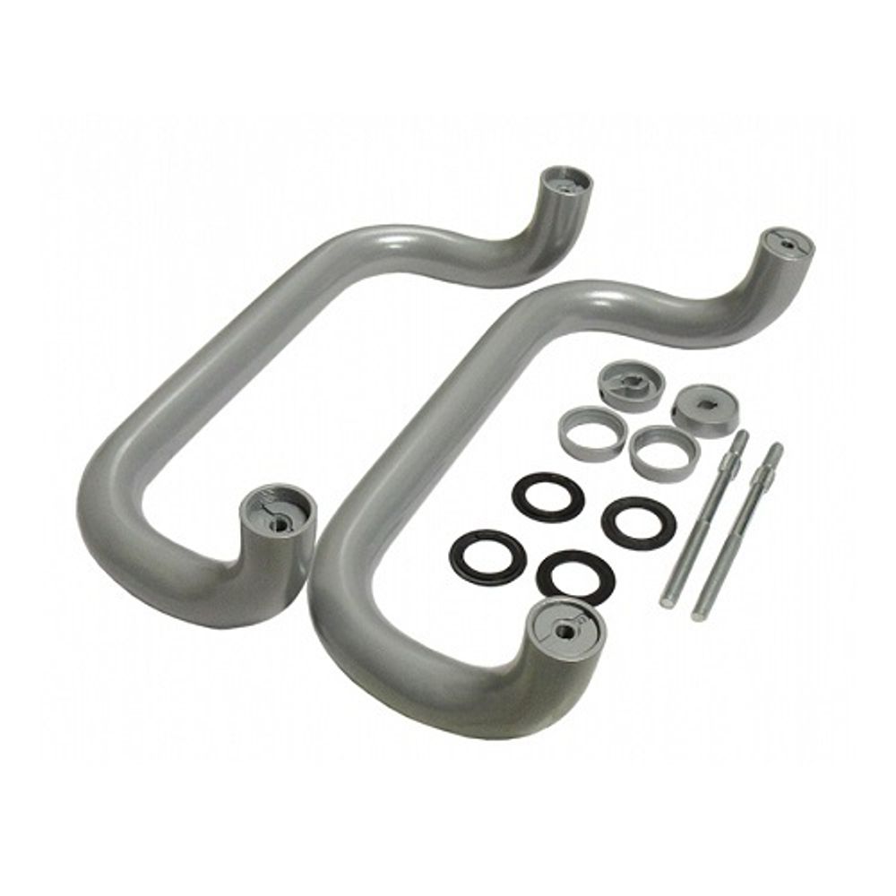 Комплект офисных ручек WDP 300/30 серая RAL9006