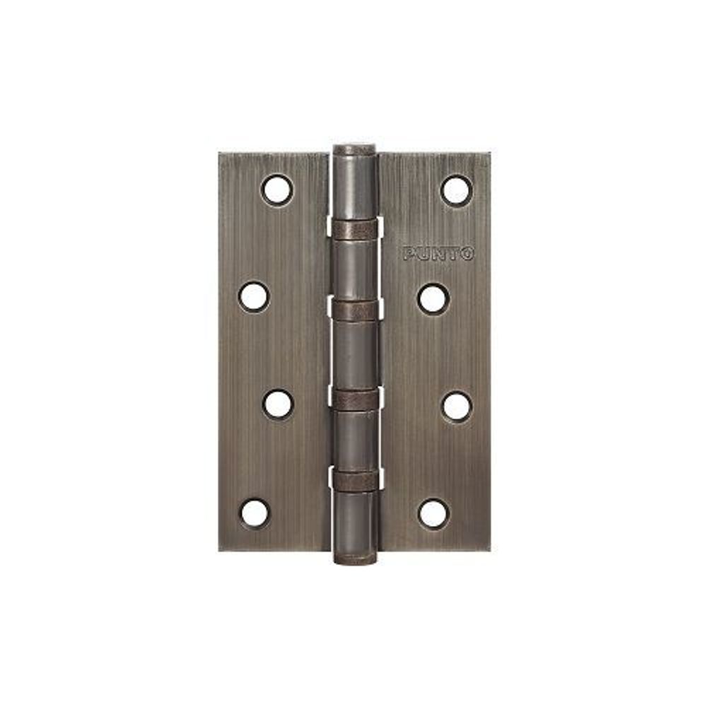 Петля дверная универсальная PUNTO 4B 100х70х2,5 AB бронза