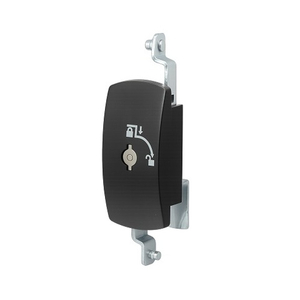 Замок-ручка с механизмом для тяг