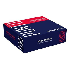 Ручка раздельная PUNTO STYLE QL GR/CP-23 графит/хром /38725/