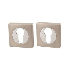 Накладка под цилиндр AJAX ET JK SN/CP-3 мат.никель/хром /41389/