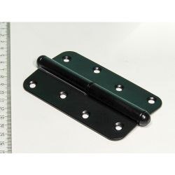 Петля накладная НОЭЗ ПН1-110-П черный матовый