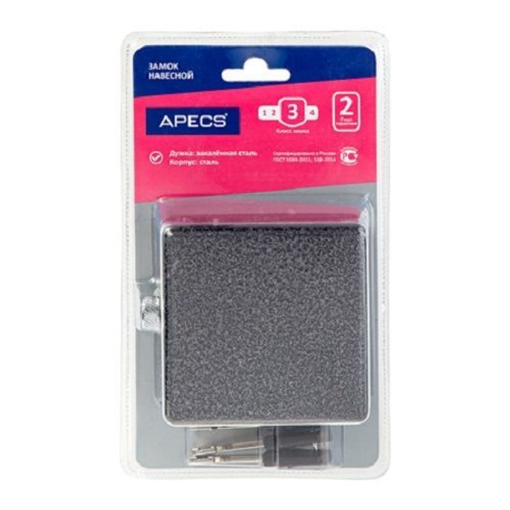 Замок навесной APECS PD-14-80