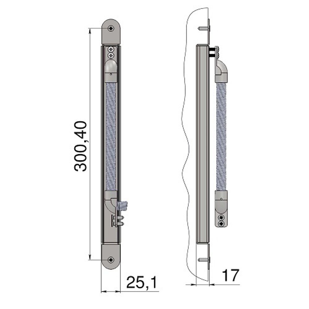 Кабель-переход КРИТ-М КП-300 Лб латунь