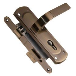 Замок врезной PUNTO KIT P25 5558 ORION AB W/B (бронза) /41725/