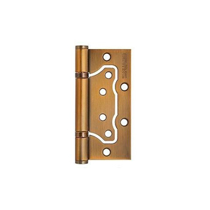 Петля универсальная без врезки FUARO 500-2BB 100x2,5 CF кофе /34401/ (1 шт)