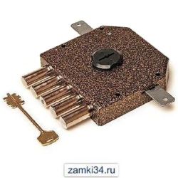 Замок накладной ЭЛЬБОР 1.06.56.5.МА Гранит