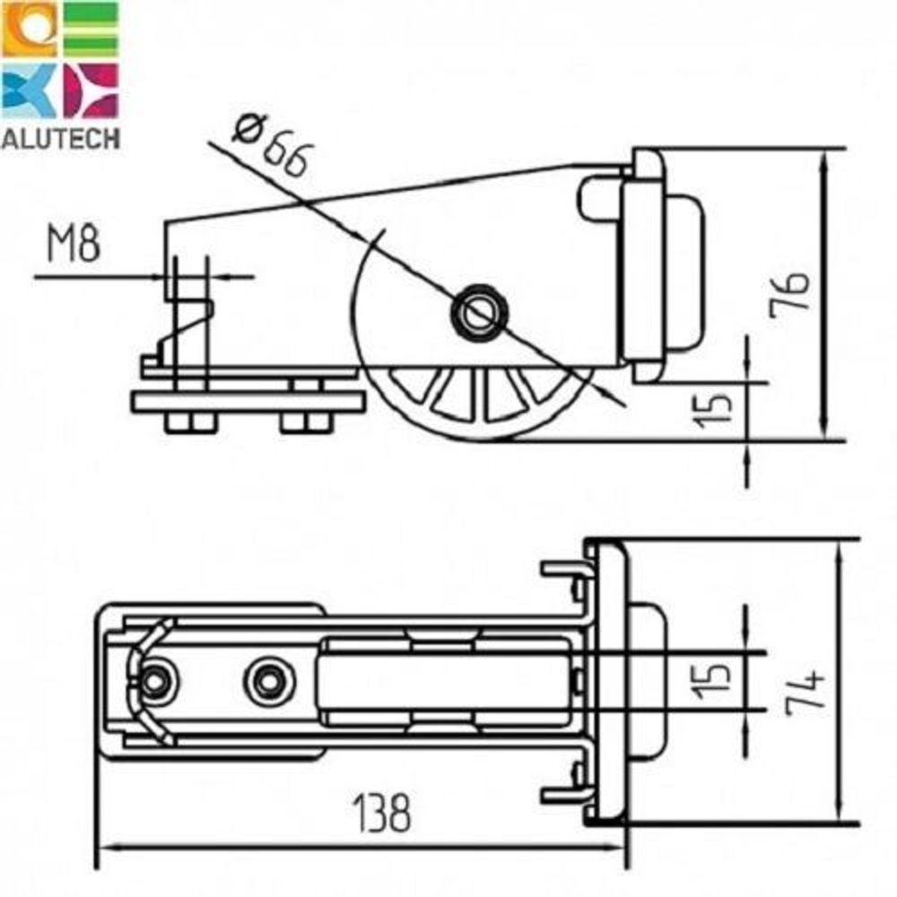 Ролик опорный SGN.01.320