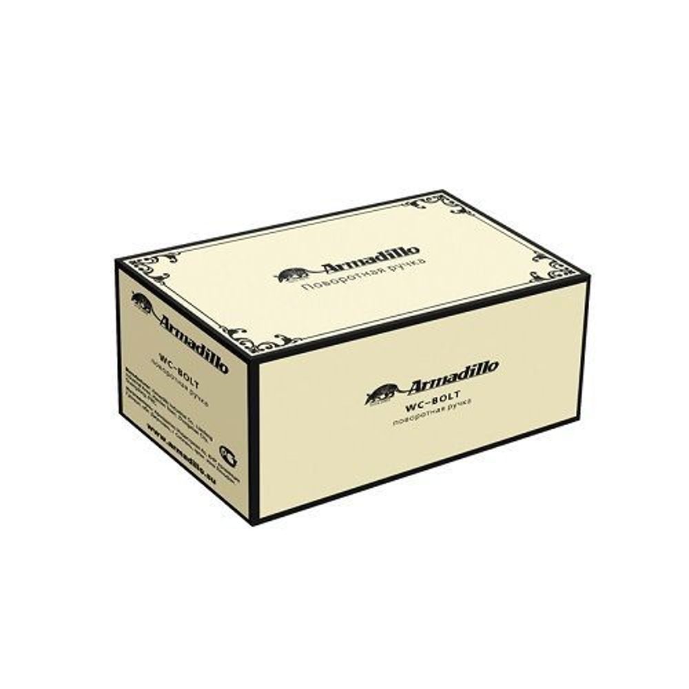 Ручка поворотная ARMADILLO WC-BOLT BK6/CL ABL-18 темная медь /33753/