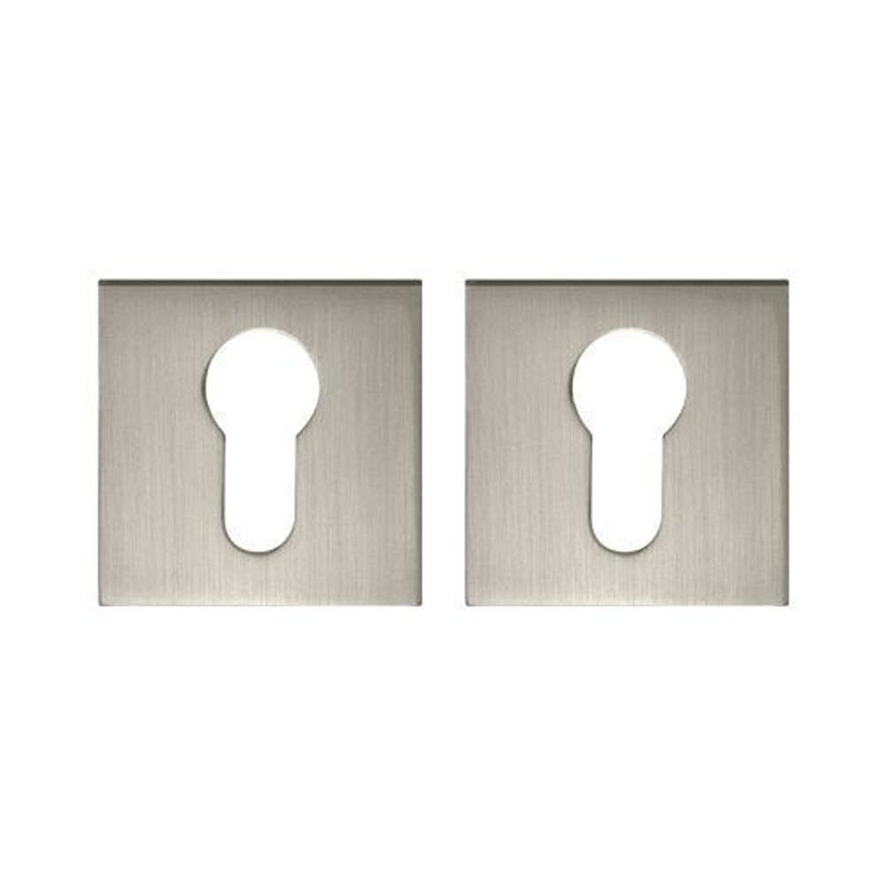 Накладка под цилиндр FUARO ET DM SN/CP-3 мат.никель