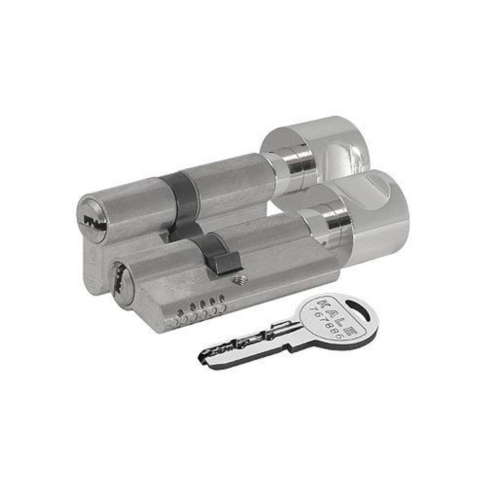 Цилиндровый механизм с вертушкой KALE KILIT 164 OBS SCE/80 (30+10+40) никель
