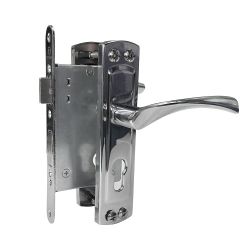 Замок врезной VETTORE 5523-4 CP хром