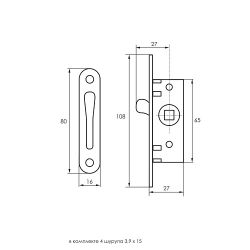 Механизм для оконной завертки SOLLER