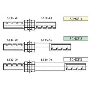 Сердечник цилиндра ABUS S1 45-55 S2 30-40 50MXS12