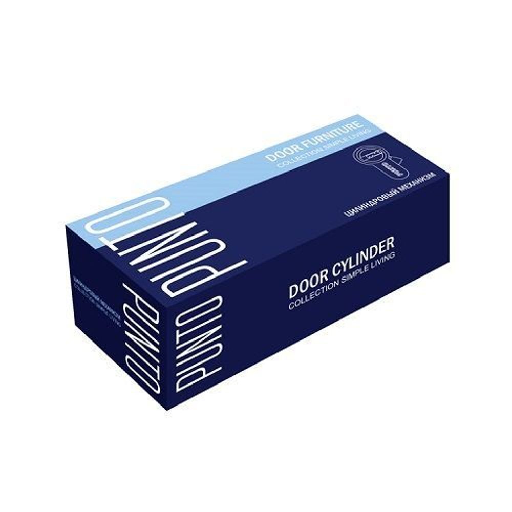 Цилиндровый механизм с вертушкой PUNTO Z402/60 mm (25+10+25) CP хром 5кл. /35263/