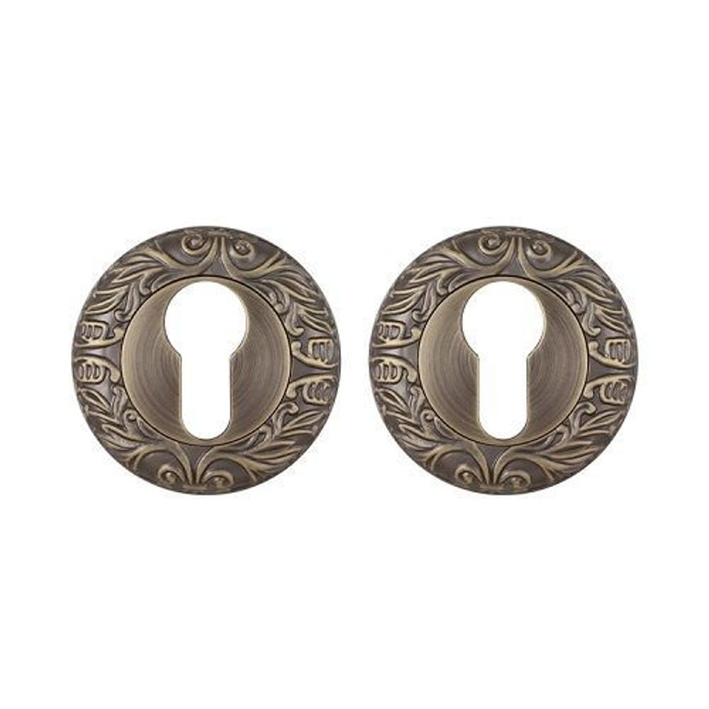 Накладка под цилиндр FUARO ET SM MAB-6 темная бронза /29593/