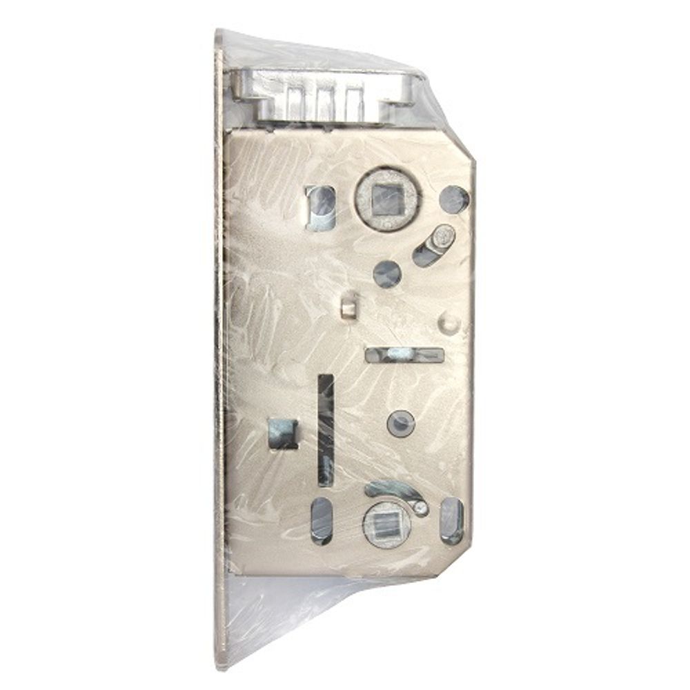 Замок межкомнатный магнитный BONAITI под WC B-FORTY N62 никель, планка 190 мм /38953/