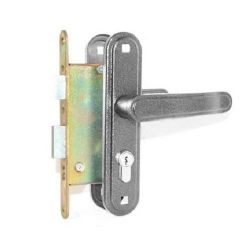 Замок врезной ЗЕНИТ ЗВ4-3.03 серебро /844/