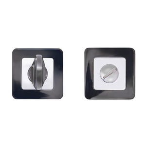 Ручка поворотная АЛЛЮР АРТ BK-S1 BT/CP черный титан/хром