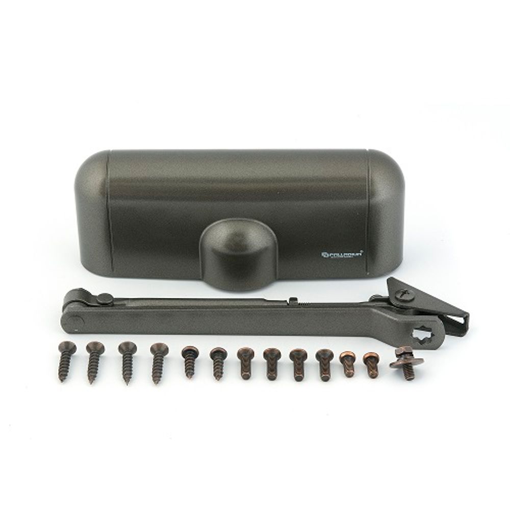 Доводчик дверной PALLADIUM 1025 D (15-25) BR (коричневый)