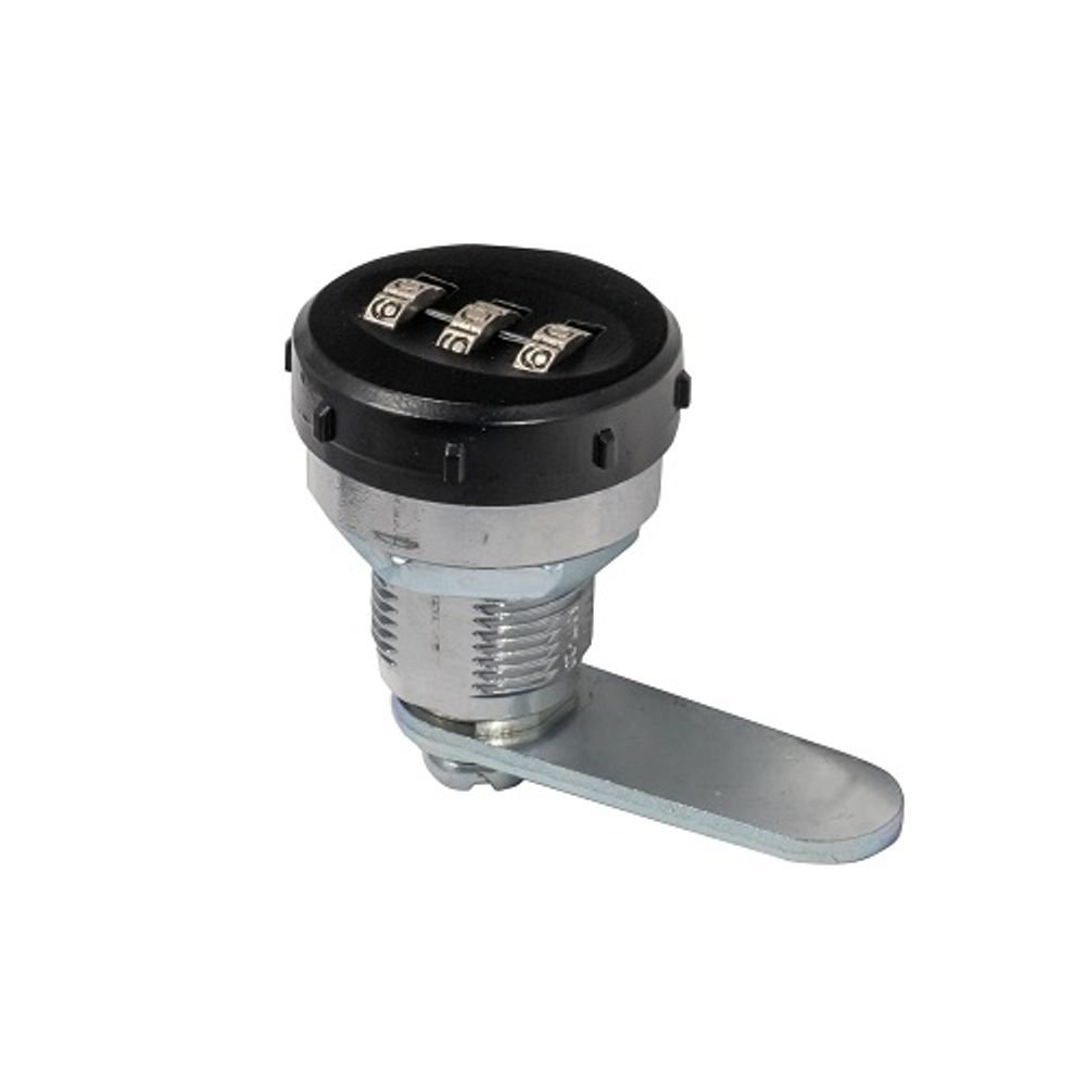 Замок мебельный кодовый 6017-20BL черный