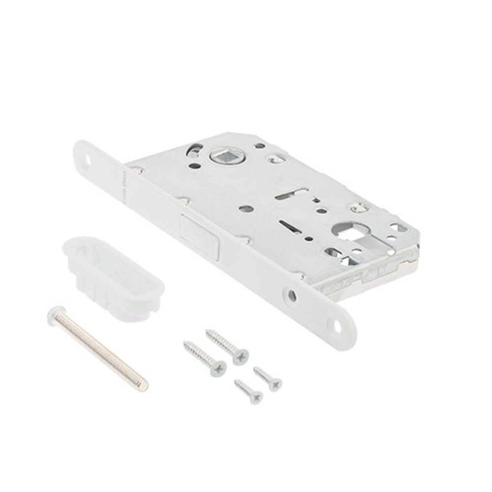 Замок врезной магнитный Code Deco 5300-MC-WM белый матовый