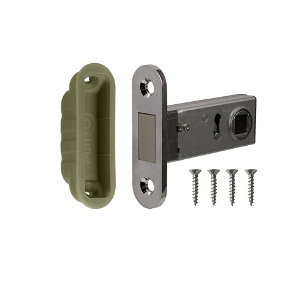 Защелка врезная магнитная PUNTO ML50-8 CP-8 хром /61131/