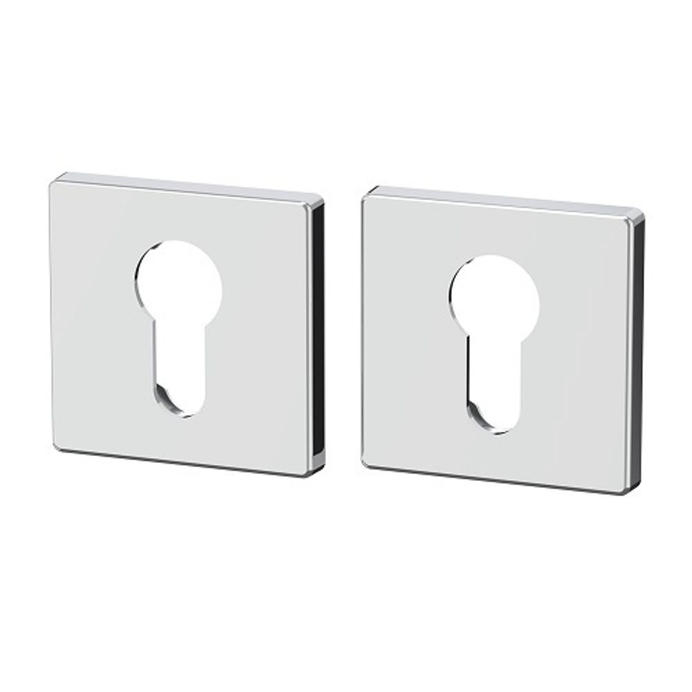 Накладка под цилиндр PUNTO ET EST.Q52 CP-8 хром /60509/