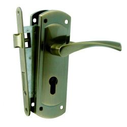 Замок врезной APECS 1423 AB бронза