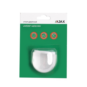 Упор дверной AJAX LM/DSF-42/22 INV прозрачный /62797/