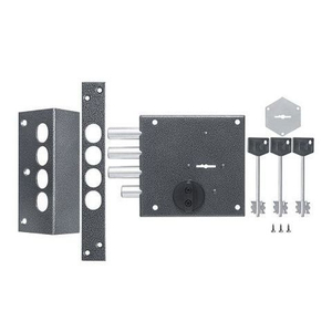 Замок накладной сувальдный с задвижкой KERBEROS 111.11.043, 5 кл. /41315/
