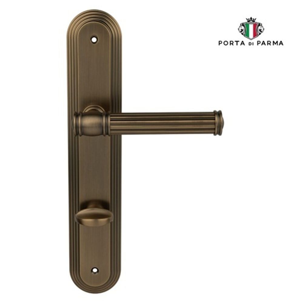 Ручка на планке PORTA DI PARMA Impero WC MCF матовый кофе