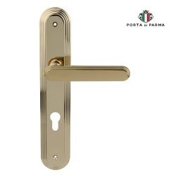 Ручка на планке PORTA DI PARMA Chic CYL PVD золото