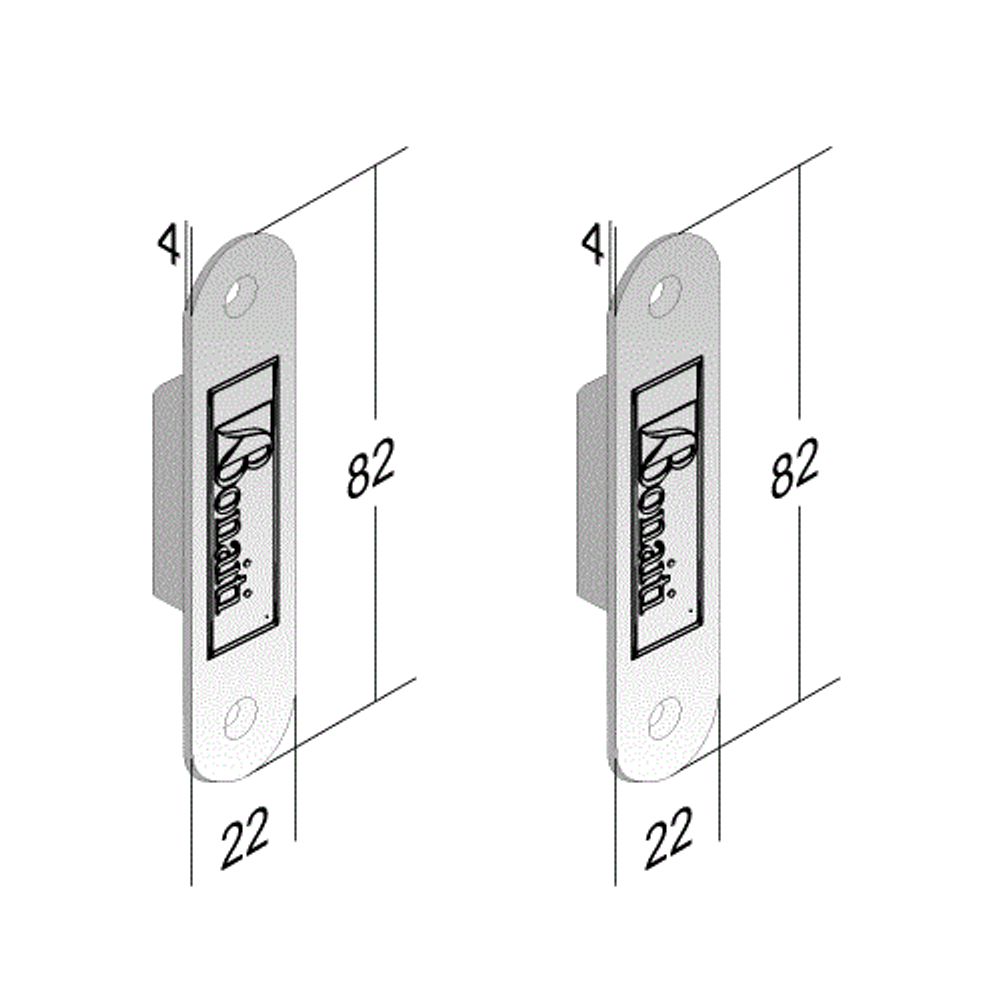 Размеры BONAITI MOD.DM1 черный