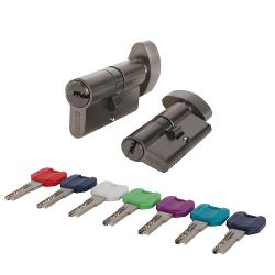 Цилиндровый механизм с вертушкой PUNTO MaxPro7002/52 mm (21+10+21) GR графит 7кл. /62487/