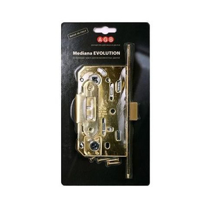 Замок межкомнатный AGB WC MEDIANA EV B01102.50.23 (мат.латунь) /21719/