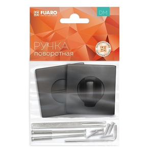 Ручка поворотная FUARO BK6 DM BL-24 чёрный /43021/